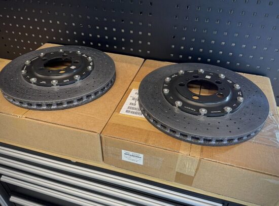 Porsche 992 GT3 GT3RS PCCB Front Ceramic Brake discs left&right *new*